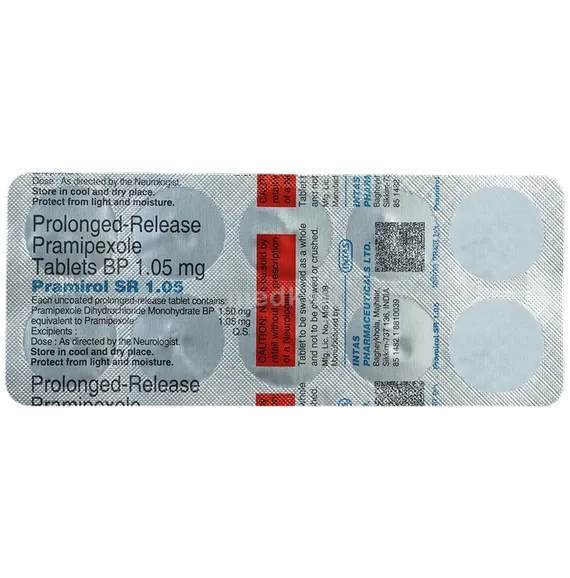 pramirol sr 1.05mg tablet 10's